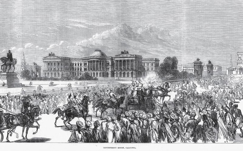 Government House, Calcutta, West Bengal, India, Asia