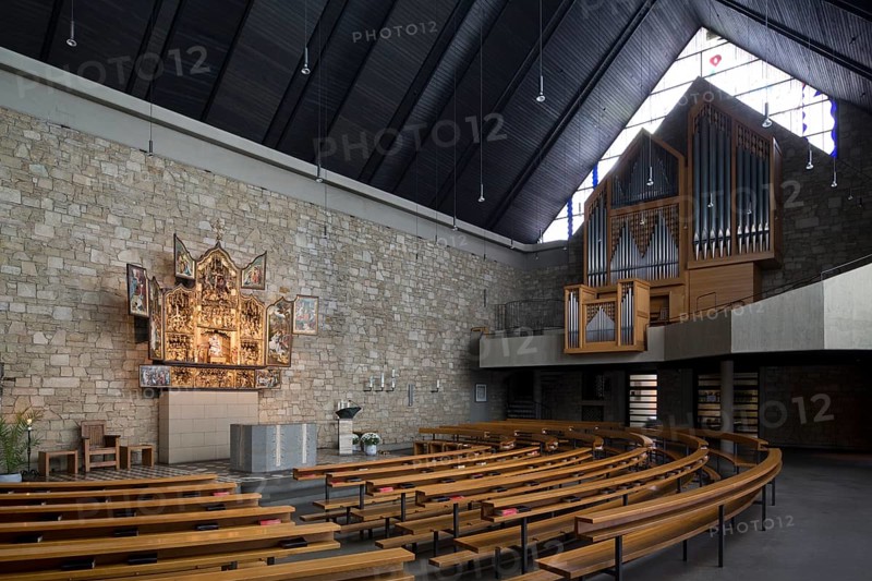 Heimbach, pilgrimage church Salvatorkirche by Karl-Heinz Romme