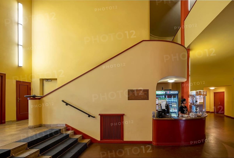 Built 1927-1929 by Hans Poelzig, foyer, staircase