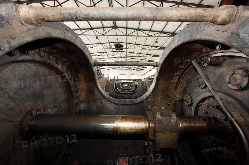 Machine hall, compressor