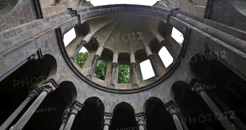 Heisterbach, abbey ruins Ruins of the abbey church Built 1202-37 View into the apse vault Demolished down to the apse 1803-33, St., Sankt, Saint