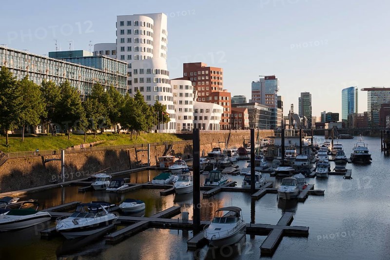 New customs yard with marina
