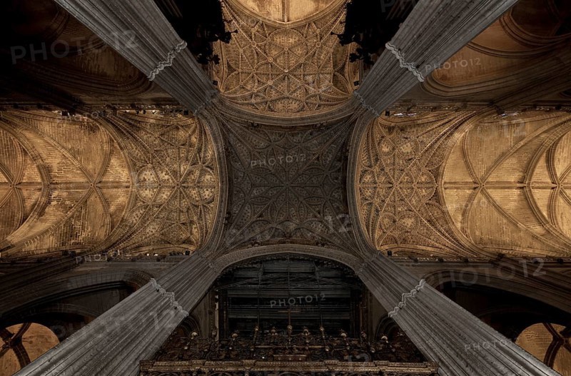 Seville, Cathedral, Vault of the Cathedral, St., Saint, Saint