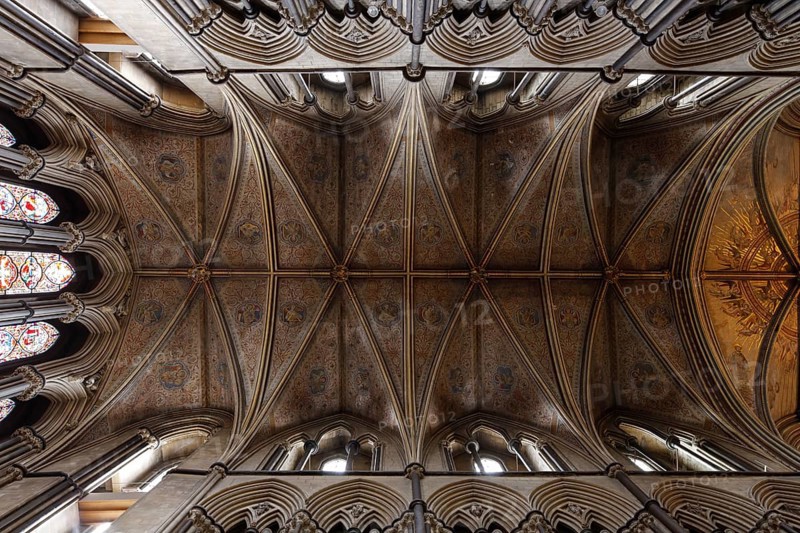 Lady Chapel, View into the vault, St., Saint, Saint