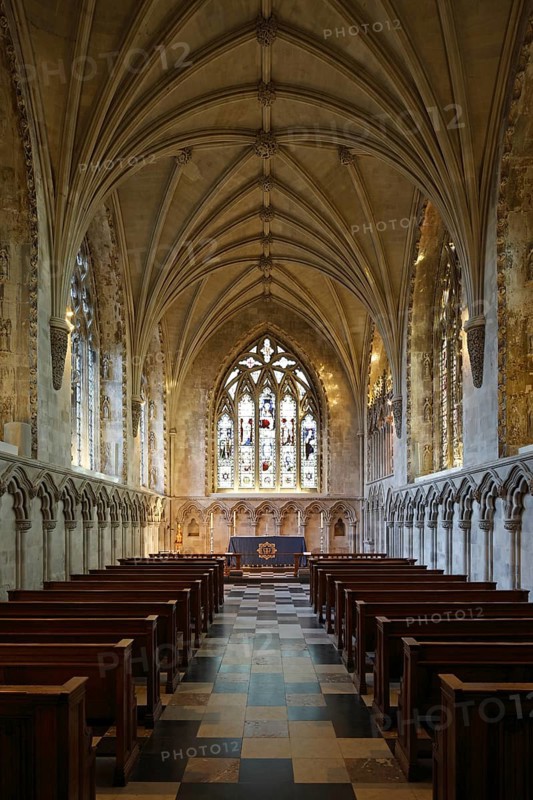 Lady Chapel, view to the east, St., Saint, Saint