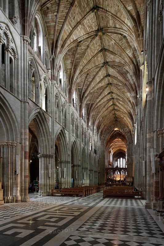 Nave, view to the east, St., Sankt, Saint