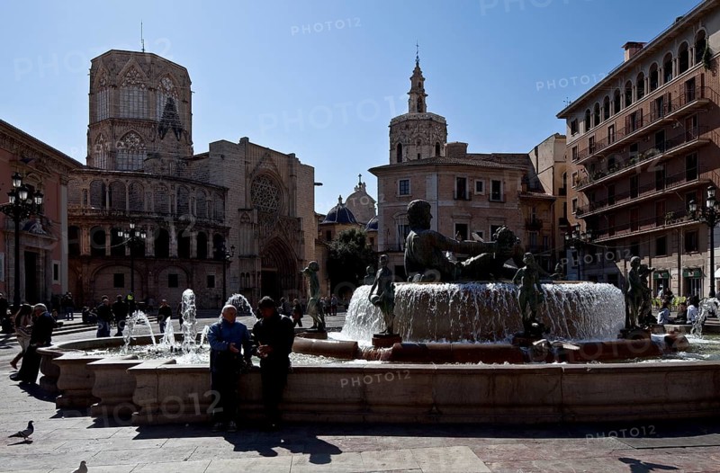 Spain Valencia Plaza de la Virgen 52106