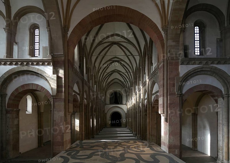 Magdeburg Kloster Unser Lieben Frauen 3664 Church interior view from the choir to the west, St., Sankt, Saint