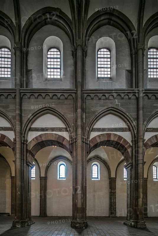 Magdeburg Kloster Unser Lieben Frauen 3684 Church interior south nave wall from north Detail, St., Sankt, Saint