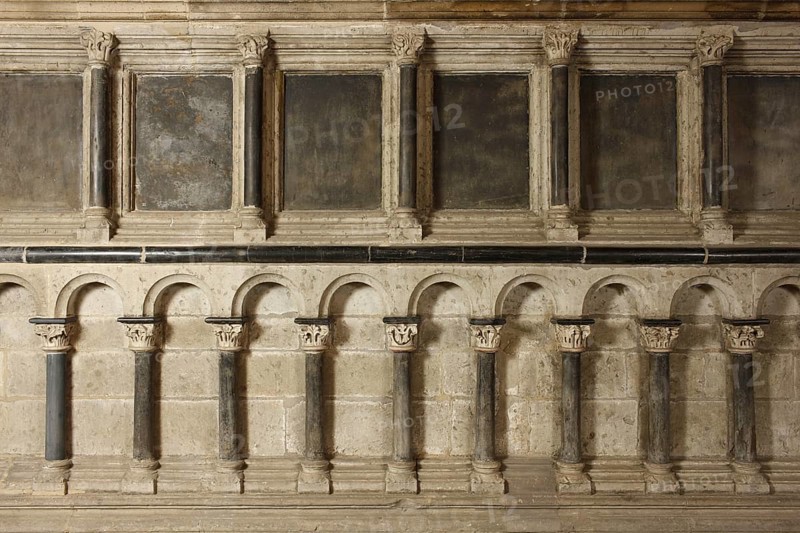 Romanesque choir screen, St., Saint, Saint