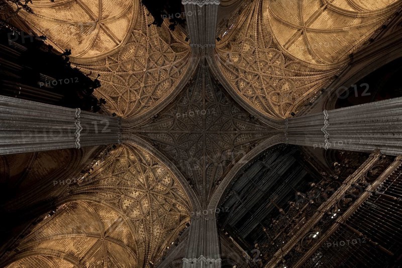 Seville, Cathedral, Vault of the Cathedral, St., Saint, Saint