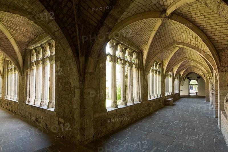 Cloister, west and south wing, St., Sankt, Saint
