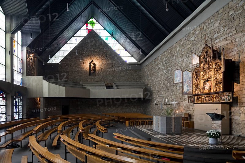Heimbach, pilgrimage church Salvatorkirche by Karl-Heinz Romme