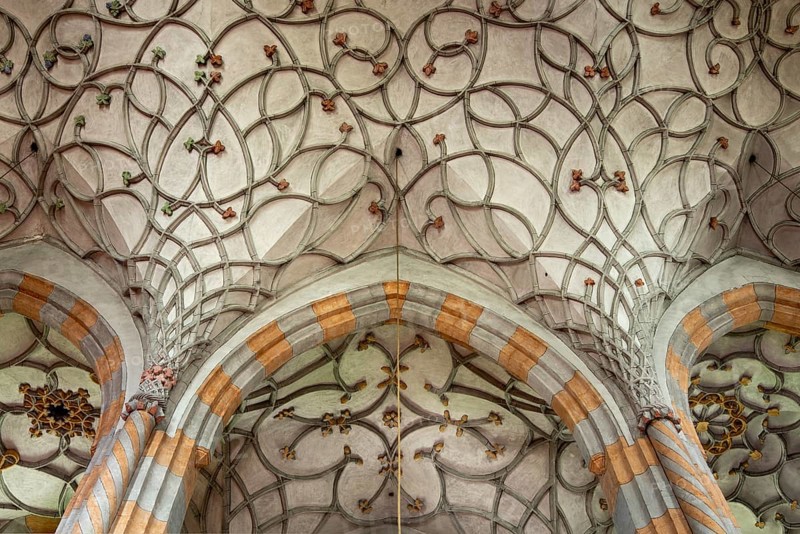Kötschach, Parish Church of Our Lady (Gailtal Cathedral), vaults in the nave and in the north aisle (below)