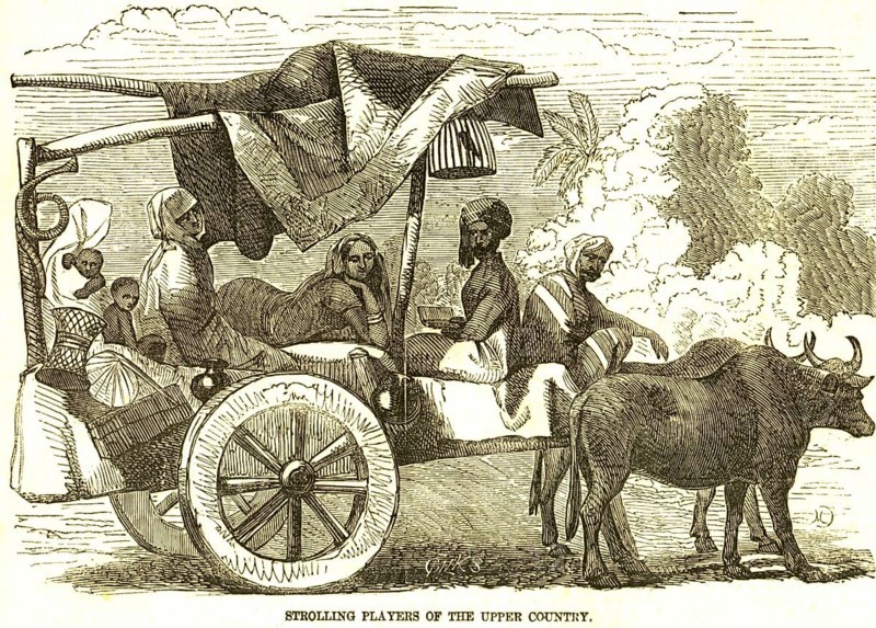 Strolling players of the upper country
