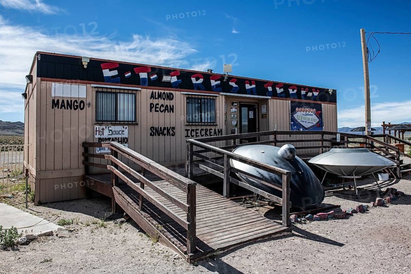 E.T. Fresh Jerky Shop, Extraterrestrial Highway, Rachel, Nevada, USA, North America