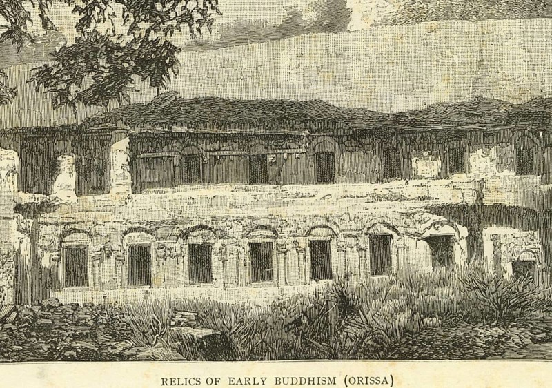 Relics of early Buddhism, Orissa, India, Asia