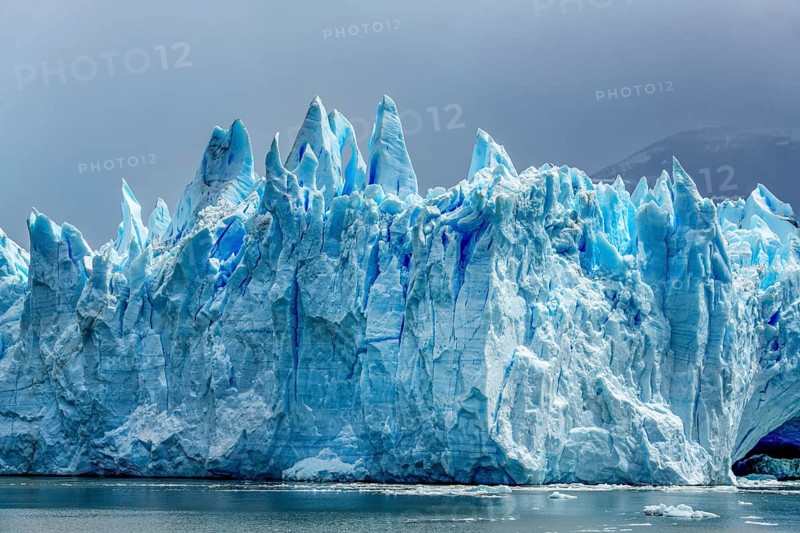 Perito Moreno Glacier, glacier tongue, glacier break, Los Glaciares National Park, Santa Cruz, Patagonia, Argentina, South America