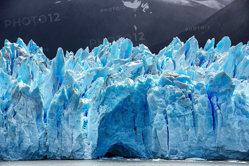 Perito Moreno Glacier, glacier tongue, glacier break, Los Glaciares National Park, Santa Cruz, Patagonia, Argentina, South America