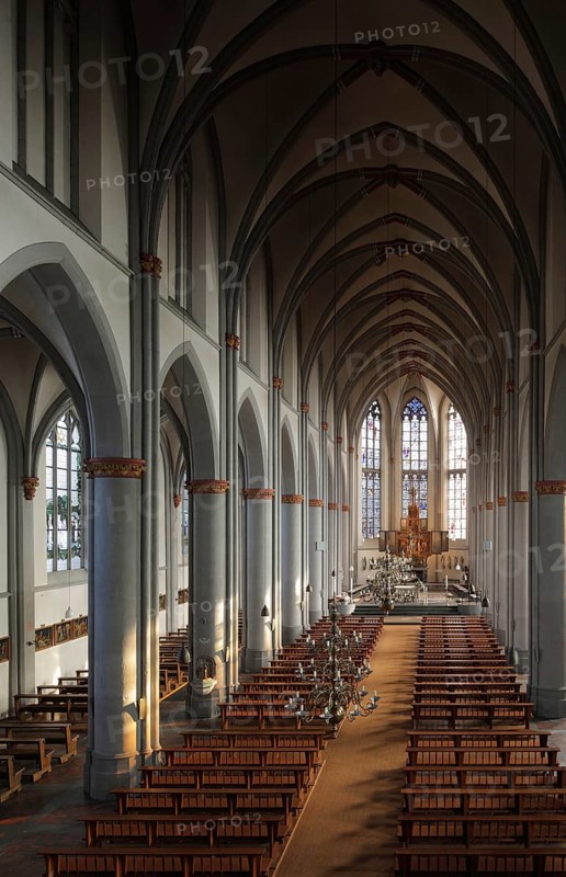 View from the organ loft to the east, St., Sankt, Saint