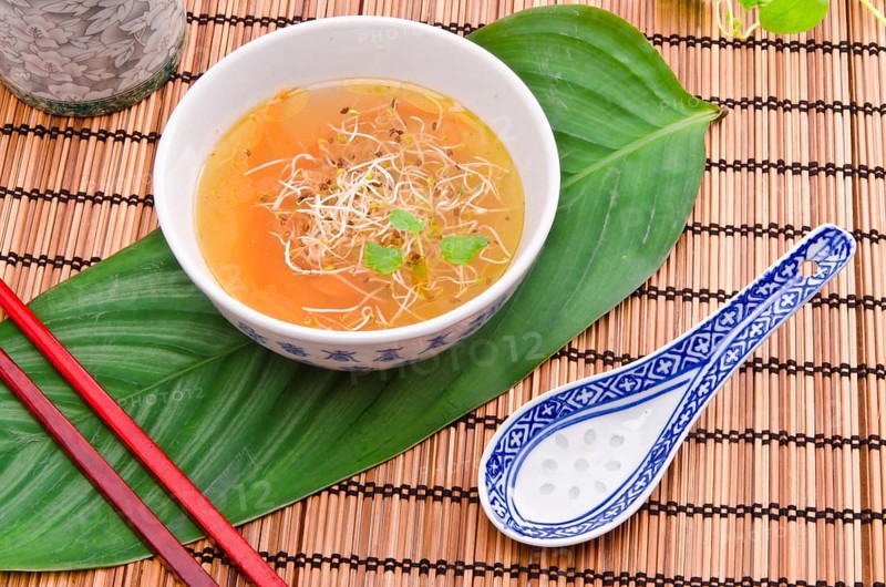 Very light and tasty miso soup