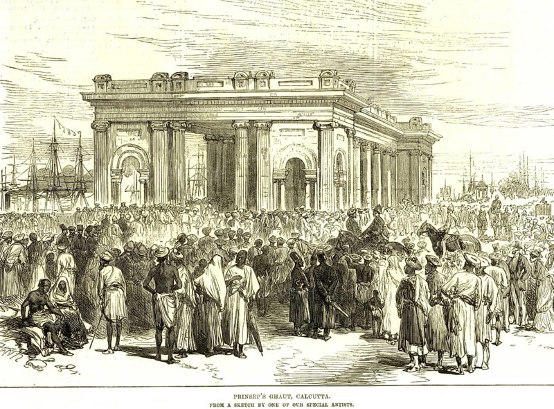 Prinsep's ghaut, Calcutta Kolkata, West Bengal, India, Asia