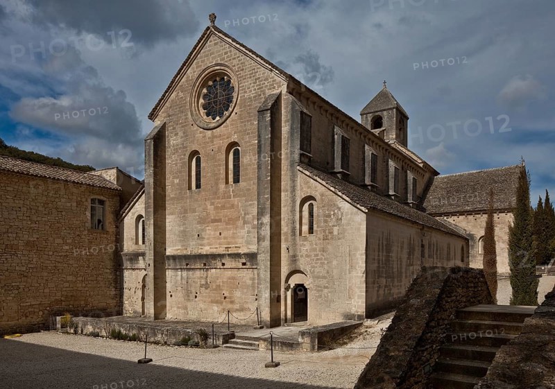 Cistercian monastery founded in 1148, church from south-east, built from 1150, St., Sankt, Saint