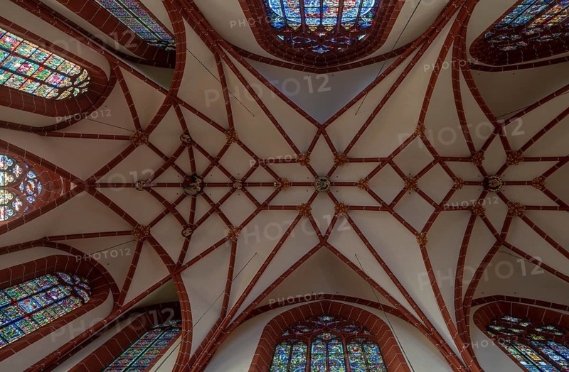 Oppenheim, St Catherine's Church, vault of the late Gothic west choir
