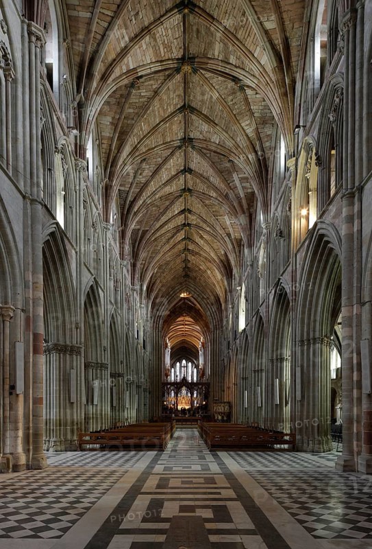 Nave, view to the east, St., Sankt, Saint