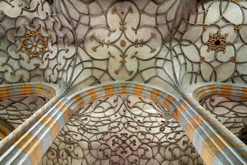 Kötschach, Parish Church of Our Lady (Gailtal Cathedral), vaults in the north aisle and in the nave (below)