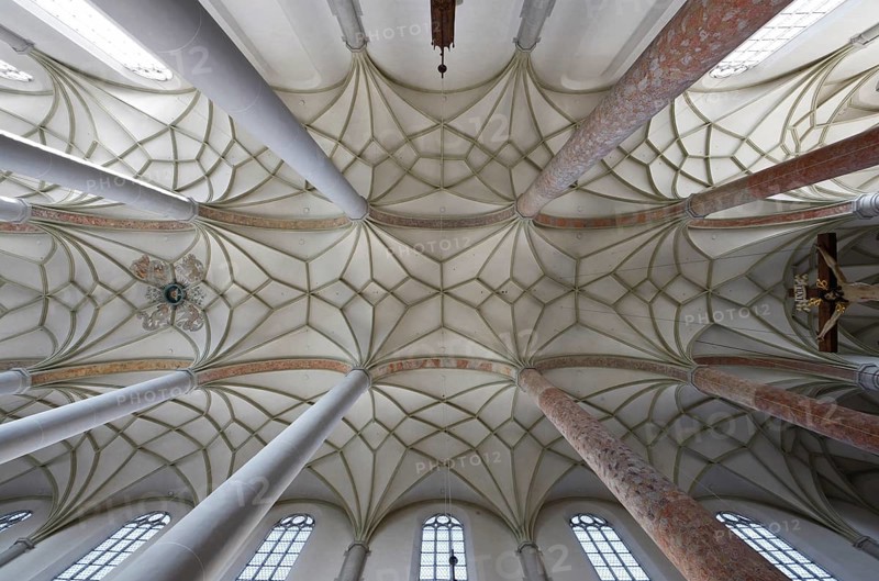 Vault in the nave, St., Sankt, Saint