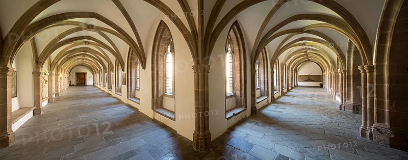 Cloister, south and east wing, St., Sankt, Saint