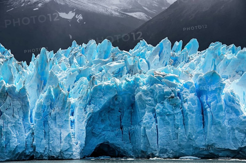 Perito Moreno Glacier, glacier tongue, glacier break, Los Glaciares National Park, Santa Cruz, Patagonia, Argentina, South America
