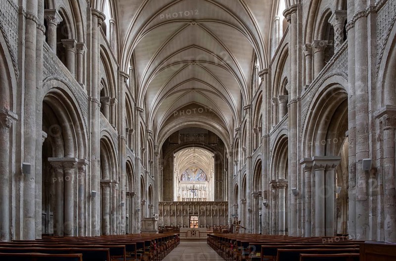 Christchurch Priory, view to the east