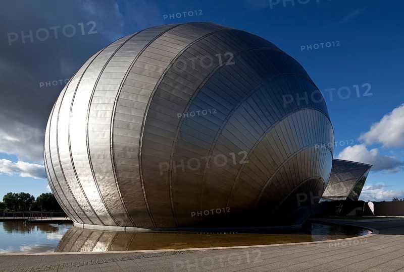 Glasgow IMAX cinema, completed in 2001 by Building Design Partnership Architects