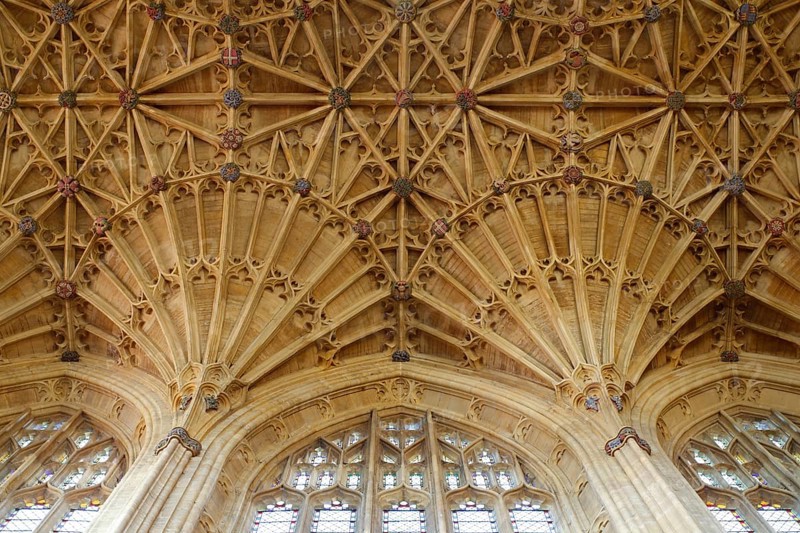 Vault in the nave, St., Sankt, Saint