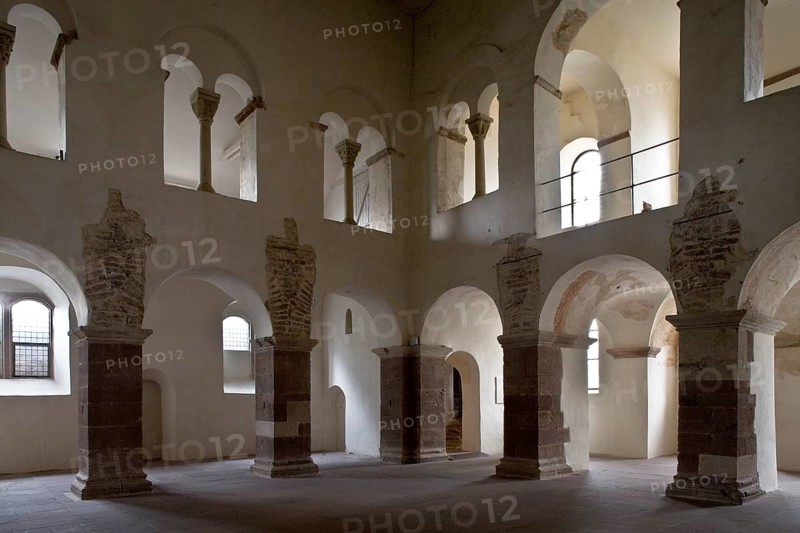 Kaiserkirche, Corvey Monastery Church Westwerk St John's Choir inside n SW, St, Saint, Saint