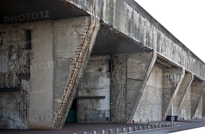 Saint-Nazaire, former German submarine bunker