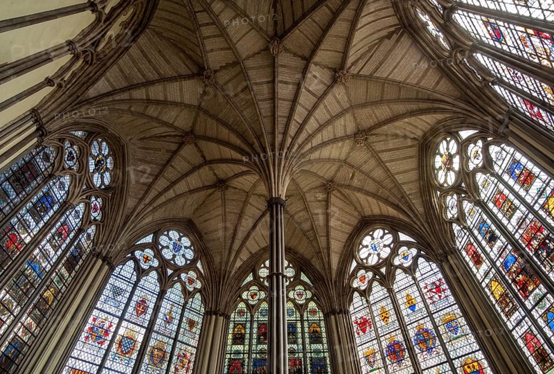 London, Westminster Abbey, Chapter House, Chapter House, Star Vault