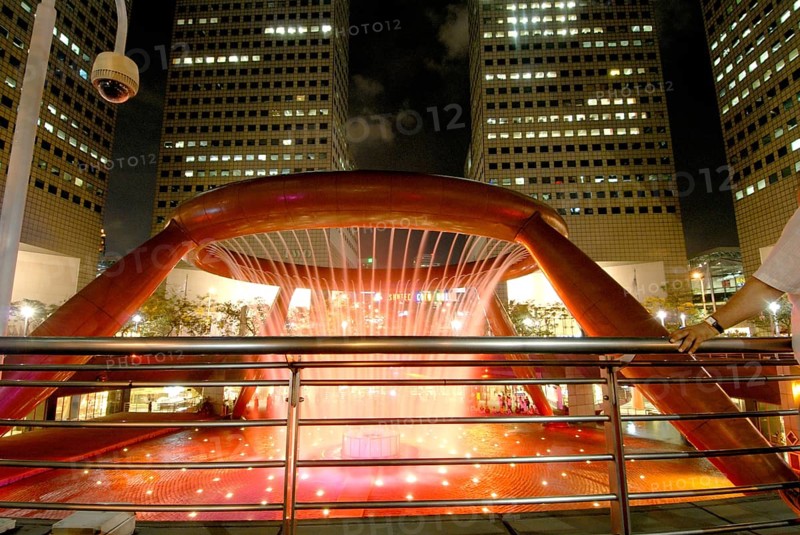 Fountain of wealth, Sun City, Singapore, Asia