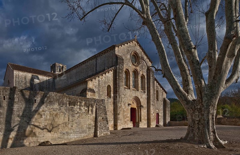 Cistercian monastery founded in 1144, church built 1175-1220, view from north-west, St., Sankt, Saint