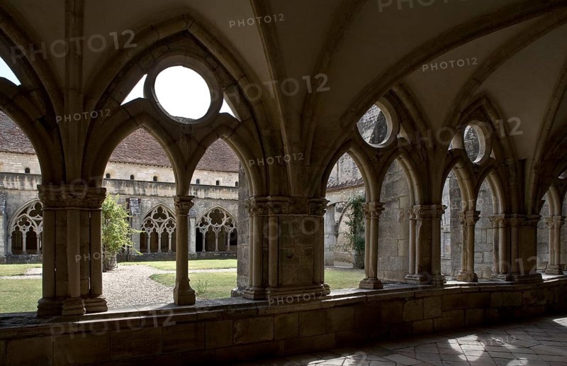 View from the west wing of the cloister, St., Sankt, Saint