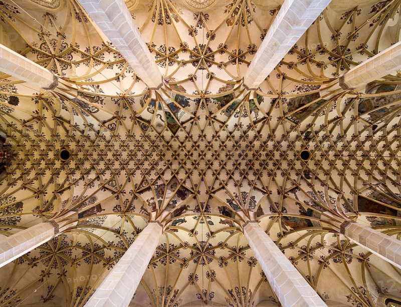 Vault in the nave, Obtain permission from the Evangelical Lutheran parish of Pirna in front of publication!, St., Sankt, Saint