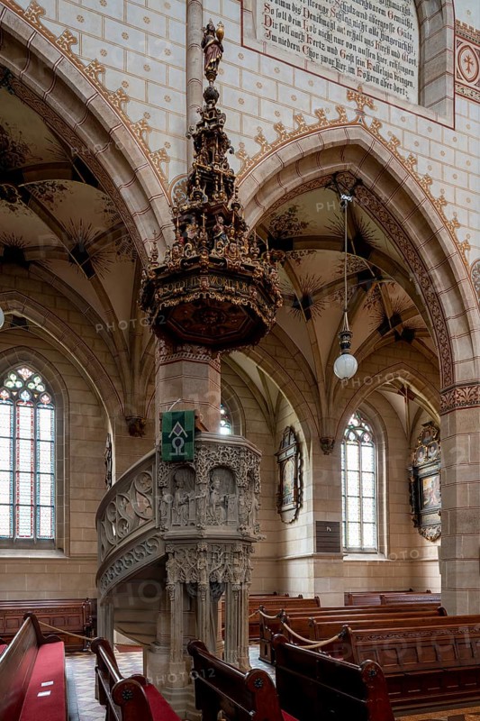 Bad Urach, Collegiate Church of St Amandus, St Amandus, view to the east