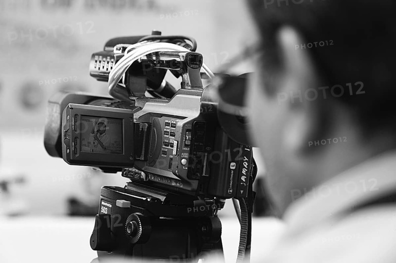Video Camera Coverage Arvind Kejriwal Speech Bandra Mumbai Maharashtra India Asia Dec 2011