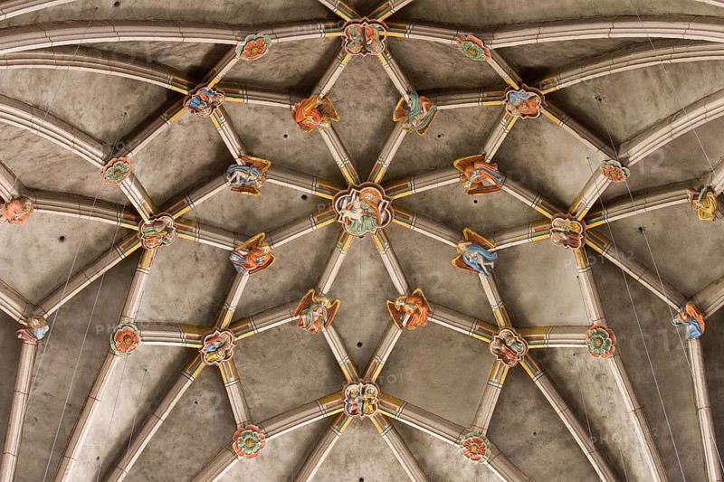 Vault in the chancel apse, St., Saint, Saint