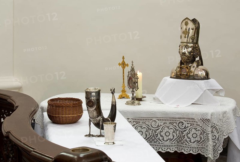 Cornelius Chapel, Reliquary bust of St Cyprianus, 17th century, St, Saint, Saint
