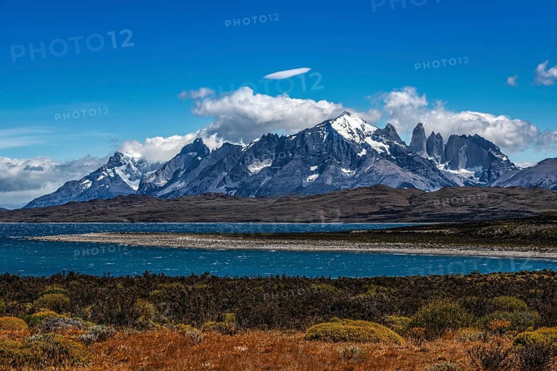 Lago Pehoe, Torres del Paine National Park, Patagonia, Chile, South America