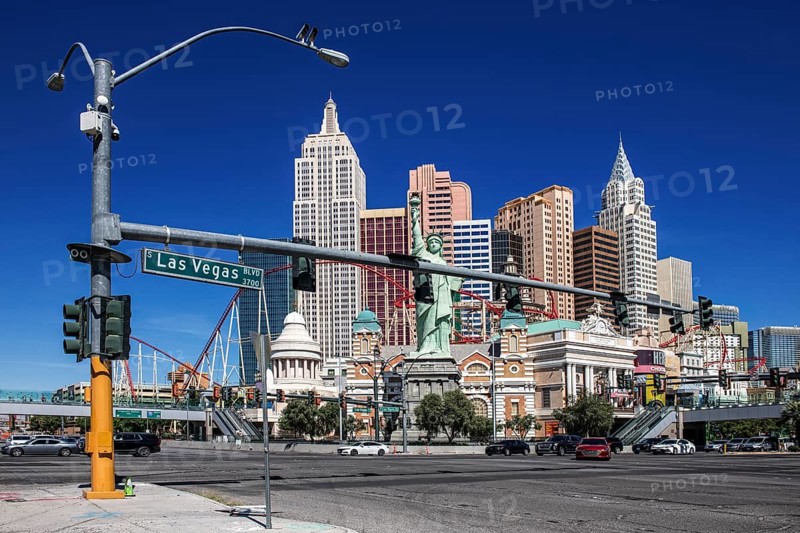 Hotel New York, Las Vegas Boulevard, Nevada, USA, North America