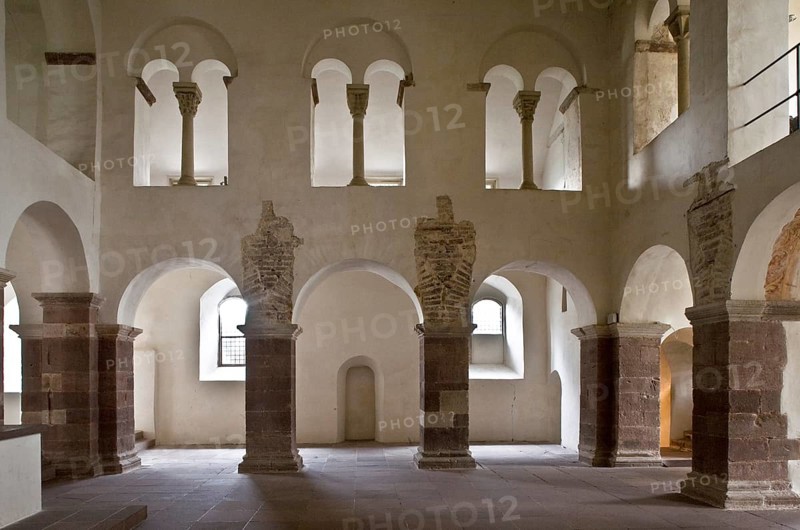 Emperor's Church, Corvey Monastery Church Westwork St John's Choir inside n S wider, St, Sankt, Saint